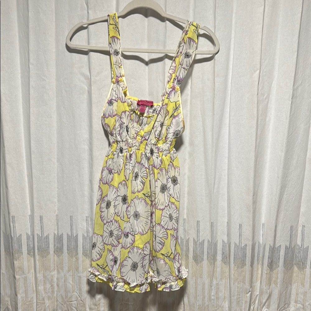 Floral Yellow Sundress